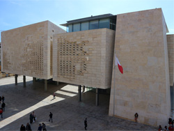 Het Maltese parlementsgebouw