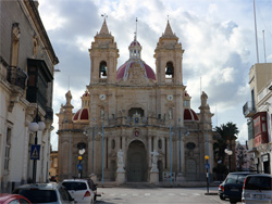 De parochiekerk van Zabbar